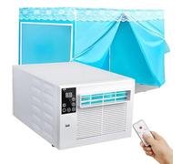 Mini Condizionatore Portatile con Funzione Deumidificatore, Compatibile con Zanzariera, Design a Basso Consumo Energetico per Case In Affitto/Dormitori,Airconditioning+1.5mtent