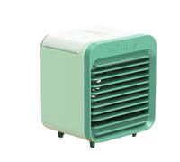 Mini Condizionatore Portatile, Ventilatore USB Con 3 Velocità, USB Condizionatore D'aria Mobile, Ricaricabile Condizionata D'aria Personale(Green)