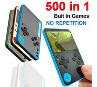 Mini Console di Gioco Portatile 500 Giochi Retrò Classici Game Boy Ricaricabile