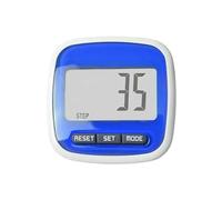 Mini Contapassi Digitale For Camminare, Correre, Fare Jogging, Allenamento, Contapassi, Mini Clip Da Cintura Portatile E Leggero Semplice E Facile Da Usare(Blue)