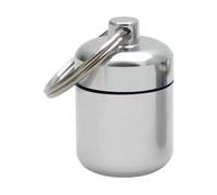 Mini Contenitore Per Pillole - Scatola Portachiavi In metallo Da 4,2 Cm, Organizer Portatile, Custodia Da Viaggio Leggera Con Struttura Resistente E Design Con Chiusura Sicura | Porta Con Te Tutti I