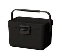 Mini contenitore refrigerante isolato rigido per alimenti e bevande, contenitore portatile per ghiaccio da 3,8 l, con manico, per campeggio, viaggi e uso domestico