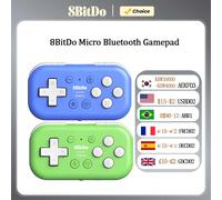 Mini controller di gioco 8BitDo Micro Bluetooth Gamepad per Switch, Android e Raspberry Pi, supporta modalità tastiera