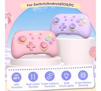 Mini controller IINE Candy Pop per funzione Switch/PC/iOS/Android/Pad, NFC, Turbo e Macro