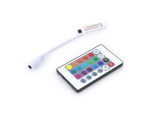 Mini Controller IR striscia Led RGB 12V con telecomando M LEDME