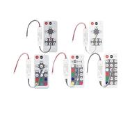 Mini controller LED con telecomando DC 12V 24V, dimmer adatto for 1-5 canali, temperatura colore singola e doppia, RGB RGBW RGBWC 5050 2835, illuminazione a colori COB.(RL-M3 (3CH))