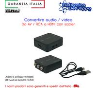 Convertitore Av Da Rca A Hdmi GBC 14280091 Convertitore Audio Video Da Rca A Hdm