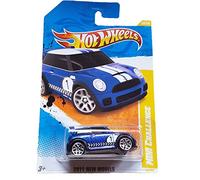Mini Cooper 2011 Hot Wheels Challenge Blu #30/244