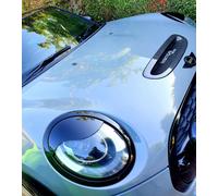 Mini Cooper F55 F56 F57 Coperture Fari Neri Lucidi Occhi Arrabbiati, Uno S JCW