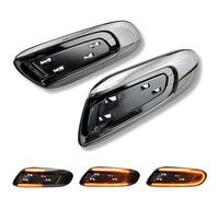 Mini Cooper F55 Lato Indicatore Set LED Dynamic Nero Con Orlo 14- Frecce Coppia
