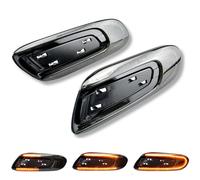 Mini Cooper F55 Lato Indicatore Set LED Dynamic Nero Con Orlo 14- Frecce Coppia
