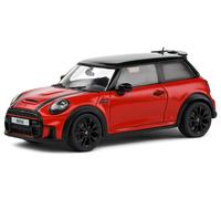 Mini Cooper John Works 2023 rosso modello di auto S4315001 Solido 1:43