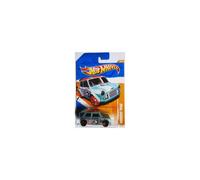 Mini Cooper MORRIS TRACK STARS 2011 Hot Wheels 10 di 15 #75 azzurro con mozzi rossi