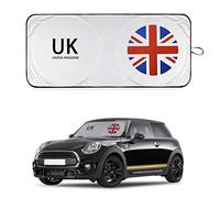 Mini Cooper - Parasole per parabrezza con bandiera inglese, accessori per R55, R56, R57, R58, R59, R60, R61, F54, F55, F56, F60 (dal 2007 in poi)