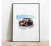 Mini - Cooper, stampa artistica (A2, 420 x 594 mm)