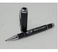 Mini Cooper Testo E Logo In Fibra Di Carbonio Penna A Sfera - REGALO PERFETTO
