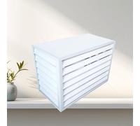 Mini copertura per condizionatore d'aria divisa, protezione esterna per unità AC, scudo resistente alle intemperie, design durevole ed elegante, ideale per l'uso tutto l'anno