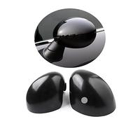 MINI Coperture per specchietti laterali per porta auto Mini Cooper One/D/SD/S/JCW Serie F F54 F55 F56 F57 F60 2014-2019.6 (Nero, serie F con foro luminoso)