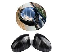 MINI Coperture per specchietti laterali, per portiera dell'auto, per Mini Cooper One/D/SD/S/JCW Serie F F54 F55 F56 F57 F60 2014-2019.6 (Nero UK, serie F senza foro luminoso)