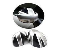 MINI Coperture per specchietti laterali, per portiera dell'auto, per Mini Cooper One/S/JCW serie R R55 R56 R57 R58 R59 R60 R61 (Union Jack grigio, pieghevoli elettrici)