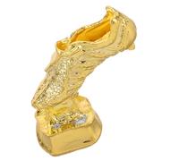 Mini Coppa da Calcio in Lega, Scarpa Dorata, Decorazione Portatile | Competizioni Sportive e Cerimonie di Squadra, Design Miniatura Originale, Regalo Uomo Calcio