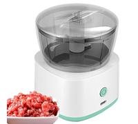 Mini cordless Electric foodChopper - 0,39 x 0,39 in Anti-Slip Stainless Steel Kitchen Tool | Multifunctional Meat Grinder, foodMaker, Vegetable Chopper, Fruit Dicer, Home Cooking, Healthy Meal Pre