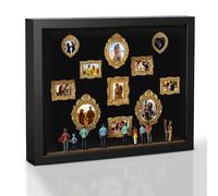 Mini Cornice Museo Personalizzata Con Foto, Regalo Personalizzati San Valentino per Lei Lui, Cornice Profonda 3D Con Oggetti e Luce LED, Regalo Donna Uomo Compleanno Anniversario Personalizzato