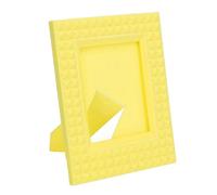 Mini cornice per foto Uplory da 4,3x3,3 pollici, cornice per foto istantanea da tavolo, lascia che la bella vita lasci impronte, commemora alcune cose indimenticabili, adatta per (Amarillo)