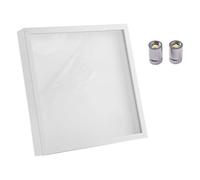 Mini Cornici Museo Kit di visualizzazione della memoria creativa scatola delle silhouette del mini museo fai-da-te con figurine caverna cornici dorate(S big frame)