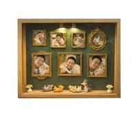 Mini Cornici Museo Scatola con silhouette mini museo fai-da-te, display di memoria personalizzato, regalo creativo for matrimonio, compleanno, San Valentino(I)