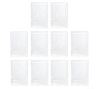 Mini cornici portafoto per Fujifilm Instax, confezione da 10 pezzi, con inserto scorrevole (trasparente)