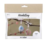 Mini Craft Kit Modelling, Marbled Eggs, 1 Pack