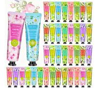 Mini crema per le mani 40 pezzi, creme mani set donna regalo 10 fragranze, set creme donna regali viaggio, set regalo per colleghe, fidanzata, compleanno, Natale, San Valentino