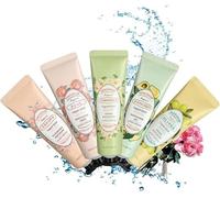 Mini Crema per le Mani,Mini Lozione per le Mani Idratante,Set Regalo di Crema per LeMani,Crema Mani Riparatrice,CremaMani Set Regalo Natale (Collezione di Frutti)