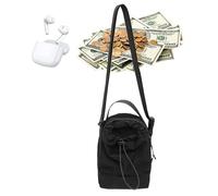 Mini Cross Body Bag, Passport Satchel Pouch, Phone Holder Wallet, Compact Size, Adjustable Strap, Zipper Closure, Lightweight Fit, Easy Carry, Unisex Design, Perfect for Workout, Travel, 16x7x21cm