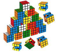 Mini cubo magico, 20 pezzi 3 x 3 cubi magici, ideale per bambini e adulti, perfetto come gioco da viaggio, regalo di compleanno o giocattolo educativo, favorisce la creatività e il pensiero logico