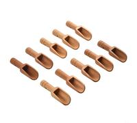 Mini cucchiaio in legno da 10 pezzi per sale, zucchero, caffè, spezie, riso, tè, farina, cibo, strumento da cucina