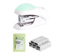 Mini Cucitrice Portatile,Cucitrice Manuale per Ufficio Spillatrice Piccola con Levapunti Incorporato Confezione con Graffette Ideale per Scuole Lavoro e Famiglie Fatta a Mano
