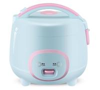 Mini cuociriso elettrico, 1,6 l, portatile, antiaderente, multifunzione, con controllo intelligente, timer 24 ore e funzione di mantenimento del calore