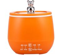 Mini cuociriso elettrico per 1-2 persone, mini cuociriso da 1,8 l, con funzione di mantenimento del calore e coperchio in vetro visibile, multifunzione, antiaderente, per riso, farina d'avena,