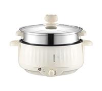 Mini cuociriso, Pentola elettrica for uso domestico, una pentola for cucinare e friggere, fornello elettrico di grande capacità