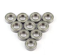Mini Cuscinetti 16x8x5mm, 10pcs Cuscinetto 688ZZ Micro Cuscinetto A Sfere A Gola Profonda In Acciaio 8x16x5mm Cuscinetto A Doppio Schermo In Miniatura