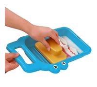 Mini - Cuscino di lavaggio portatile per la casa, motivo coccodrillo, per bambini, per viaggi, campeggio, casa, scuola, hotel