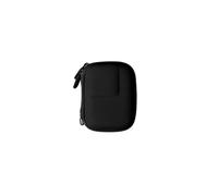 Mini custodia da trasporto per DJI Osmo Action 6 Fotocamera Borsa di stoccaggio custodia protettiva Scatola fotocamera di viaggio portatile con moschettino (Nero)