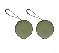 Mini custodia per chiavi e accessori, ideale per viaggi ed esplorazioni, Verde militare