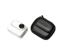 Mini custodia per Insta360 GO 3S, custodia organizer antiurto in PU con gancio, custodia protettiva portatile per accessori per action camera