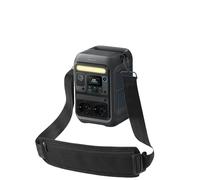 Mini custodia per Insta360 X5 per Insta360 X4, custodia protettiva impermeabile a mezza zip con tracolla regolabile per fotocamera Insta 360 con gabbia, accessori da viaggio
