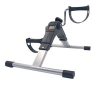 Mini cyclette a pedali Attrezzo for esercizi a pedale pieghevole con display LCD Attrezzatura for il fitness a casa resistenza regolabile for bicicletta ambulante portatile