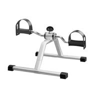 Mini cyclette a pedali Pedaliera portatile Mini cyclette con resistenza regolabile Macchina ambulante for piedi Riabilitazione gamba antiscivolo