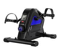 Mini Cyclette da Seduti, Controllo Magnetico per Esperienza di Utilizzo Fluida & Silenziosa, Stabilità Eccellente, 8 Livelli di Resistenza, Braccia e Gambe Esercitatore a Pedale, Ideale per Anziani